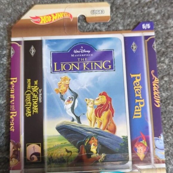 The Vanster Hot Wheels- Blue Disney The Lion King Edition Brand New - Picture 5 of 7
